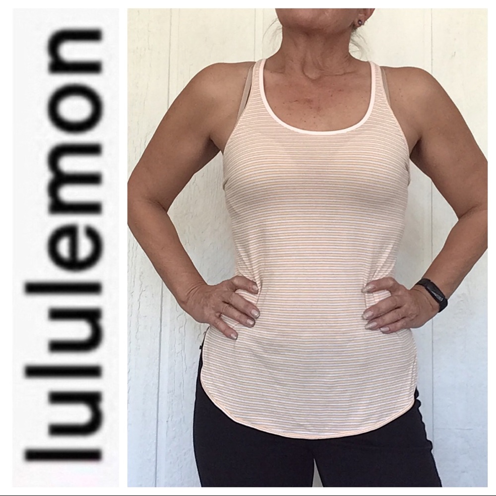 LULULEMON COOL RACER BACK TANK TOP SMALL